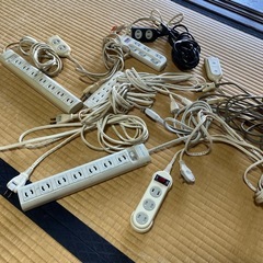 電源延長コード11本の画像