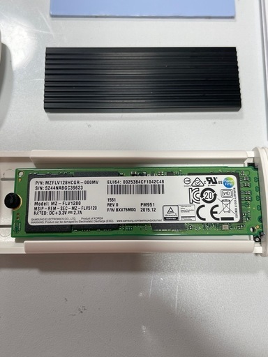 ORICO M.2 SSD 外付ケースと128GB SSDセット！　USB 3.2 NVME/PCIE