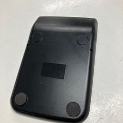 I2509-168 ソーラー電池電卓 ホワイト 通電確認済み 中古の画像