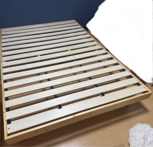 【取引中】すのこ ダブルベッド