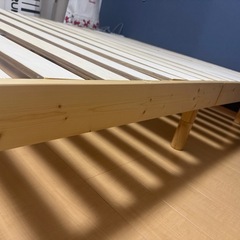 すのこ ダブルベッド の画像