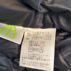 ザノースフェイス　ダウンベスト　120サイズの画像
