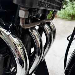 ゼファー400 χ 単車　バイク　の画像