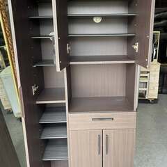NITORI ハイタイプシューズボックス、下駄箱、幅73cm Used/美品の画像
