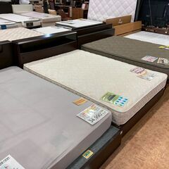 【愛品館 市原店】すのこフレーム　セミダブルベッドの画像