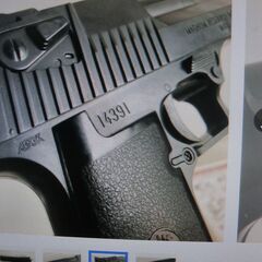 商談中。モデルガン、東京マルイ。ガスガン。DESERT EAGLE 44　MAGNUM PISTOL　トイガン　ASGK　14391ミリタリー銃。箱付きの画像