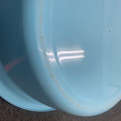 プラスチック　タライ　たらい4個　直径38cm 傷ありの画像