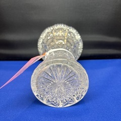 クリスタル　花器の画像