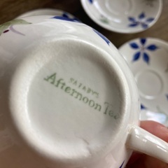 アフタヌーンティー　カップandソーサーの画像