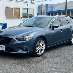 ★支払い総額 49.8万★ローン可能★マツダ アテンザワゴン ディーゼルターボ！車検令和8年4月！下取り、配送可能！の画像