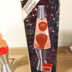 SILVER STREAK LAVA Lampの画像