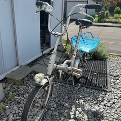 【ジャンク品】ブリヂストン折りたたみ自転車の画像
