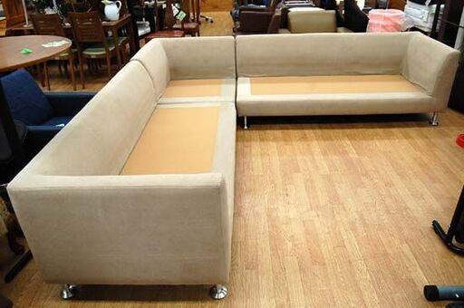 blocco コーナーソファ 幅257×奥行257×高さ62cm L字ソファ