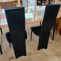 【愛品倶楽部柏店】IDC大塚家具 ハイバックダイニングチェア4脚セット 8391の画像