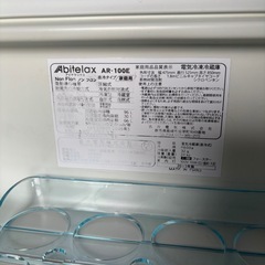 直接引き取り大歓迎‼︎その場合5,000円引き‼️大阪府下又は近郊なら配送🉑アビテラックス 96L冷蔵庫 AR-100E 2015年製 難あり‼︎/J092-08の画像