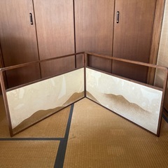 風炉先屏風　京間用 両面開きの画像