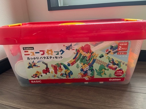 【美品】学研ニューブロック たっぷりバラエティセット