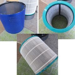 dyson 空気清浄機能付扇風機 TP03 ダイゾン　2017年製 リモコン/取扱説明書付き　ブルー 札幌 北20条店の画像