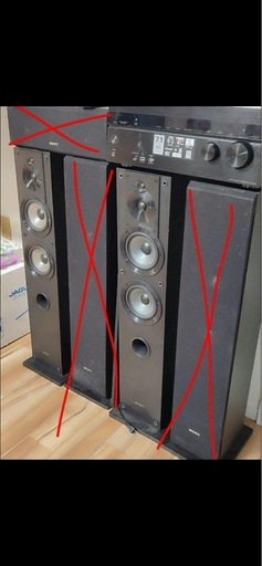 ホームシアターセット SS-CS3 STR-DN1060