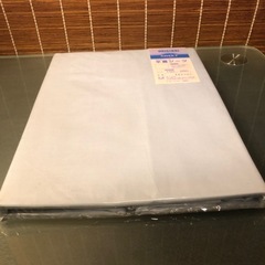 未使用品　シングル 平織りシーツ 綿100%　の画像
