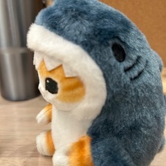 モフサンド　サメにゃん　お座りの画像