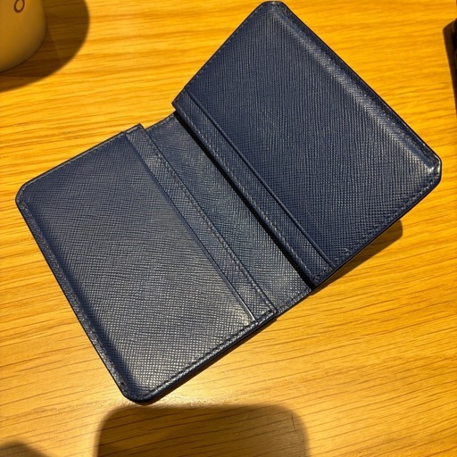 【PRADA】 レザー 名刺入れ　