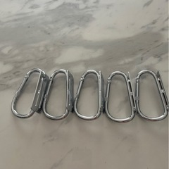 土牛　カラビナ小 未使用　5セットの画像