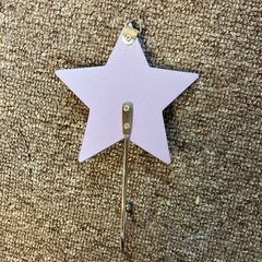 【差し上げます】　キッズ　女児用　衣類ハンガー　小物用フックの画像