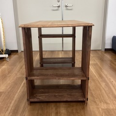 下部棚付きデスク【町田市再生家具】251682の画像