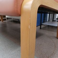 お持ち帰り大歓迎！ロビーチェア 3人用 幅173㎝ 背もたれ 中肘付き ブラウン系 待合室 病院 オフィス 西岡店の画像