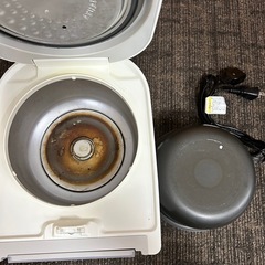 炊飯器 タイガー 3合炊き 小型 コンパクト 一人暮らし用の画像