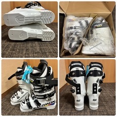 【未使用】SALOMON サロモン スキーブーツ 24.5cm レディース メンズ兼用 ★競技用 ワールドカップモデル X3 LAB SOFTの画像