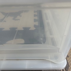 【収納棚】NITORI クリアケースの画像