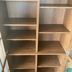【間も無く処分予定】キャビネット　本棚の画像