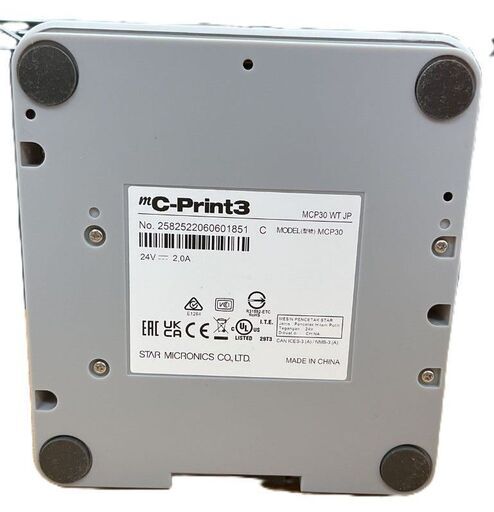 ［Y］スター精密（STAR） mC-Print3 MCP30 WT JP Y］スター精密（STAR） mC-Print3 MCP30 WT JP mC-Print3