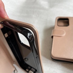 【３点セット】スマホケース iPhone15Pro iPhone13Pro　手帳型 財布付き カード収納 小銭入れ お札入れ ミニマリスト ストラップホール付き TPUケース スマホポーチの画像