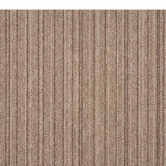 【新品】tajima タイルカーペット　ブラウンストライプの画像