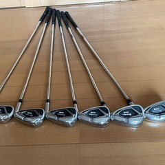 TaylorMade M4 アイアン2021 6本 セット 5/6/7/8/9/P/ フレックスS 右利き用 テーラーメイド ゴルフ FLEX REAX 90 JP STEELの画像