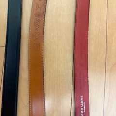 紳士用ベルト3本（GUCCI、Felisi、UNITED ARROWS）の画像