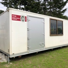 最終値下!10月末終了 4t・コンテナハウス・事務所・物置・倉庫 などに！コンテナの画像