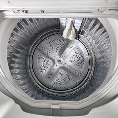 2024年製 全自動洗濯乾燥機 6.0/3.5kg ステンレス穴なし槽 つけおき おしゃれ着 節水 時短コース ES-TX6H 中古家電 店頭引取歓迎 R10046の画像