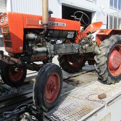 クボタ　トラクター　ST22型 ロータリ付きです。年式は不明ですが昭和４０年。？の画像