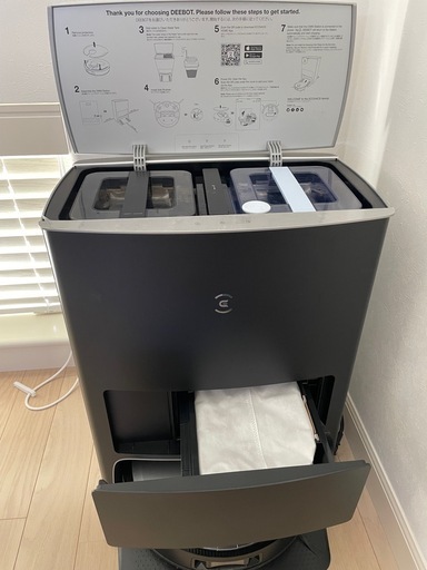 (お話中)ECOVACS DEEBOT X1 omni ロボット掃除機18000円の付属品あり