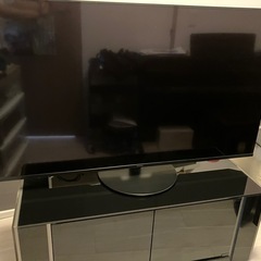 Panasonic VIERA 4K 液晶テレビ　55インチ　2020年製　 テレビボード付きの画像