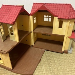 🐰シルバニア 【 赤い屋根の大きなお家】の画像