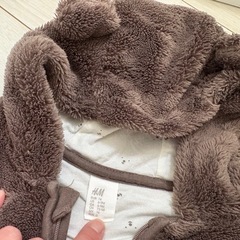 H&M もこもこカバーオールの画像