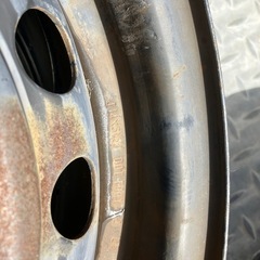14インチ　日産純正 スチールホイール
の画像