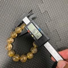ルチルクォーツブレスレットの画像