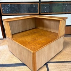 カリモク家具 コーナーボード　の画像