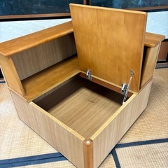 カリモク家具 コーナーボード　の画像